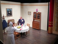 Immagini di alcune commedie rappresentate dalla compagnia teatrale Briciole d